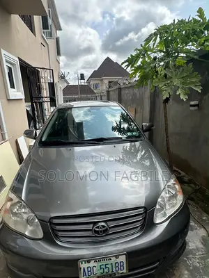 Toyota Corolla S 2005 Gray