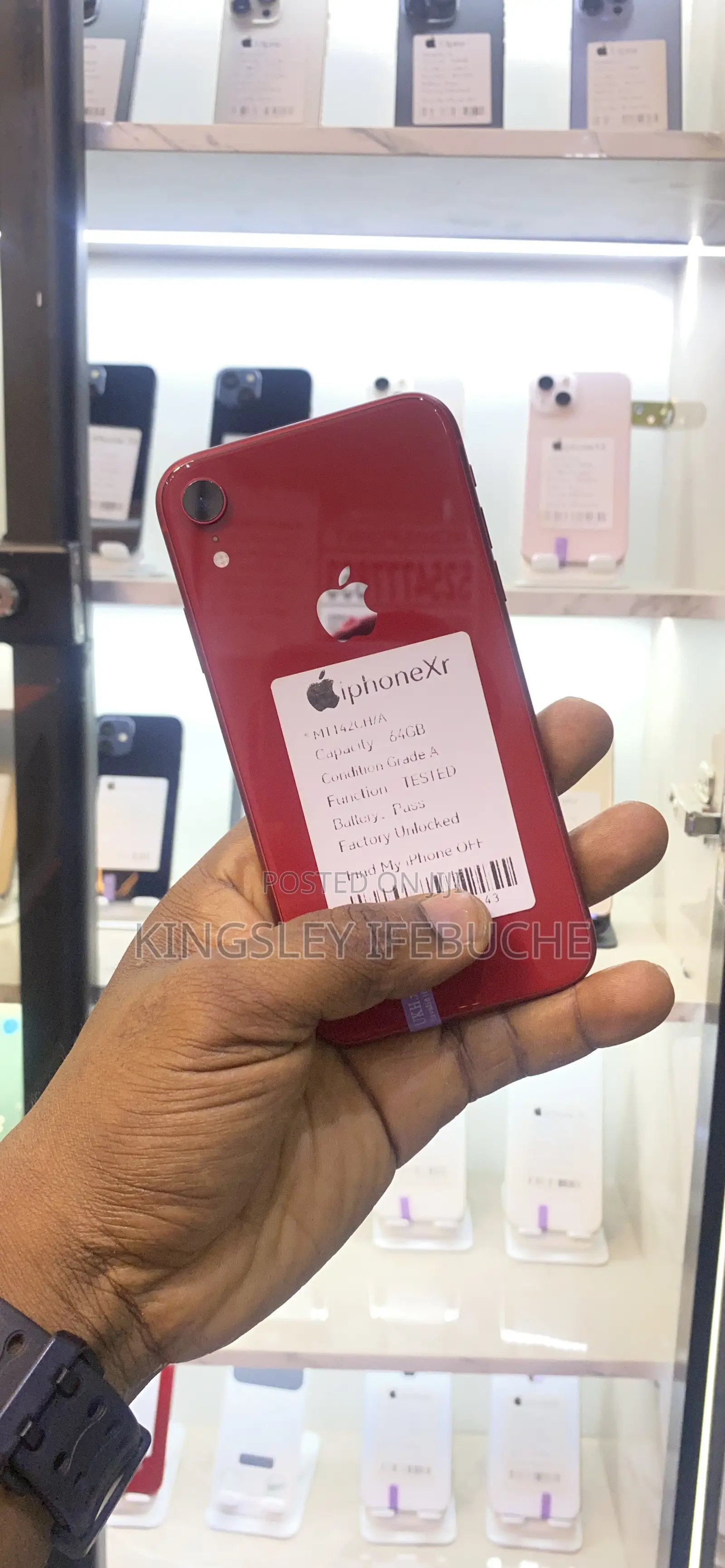 Apple iPhone XR 64 GB Red