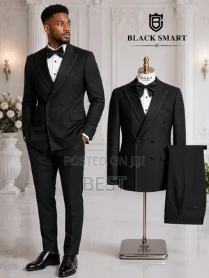 Men’s Luxury Tuxedo Double Breasted Ceremonial Suits