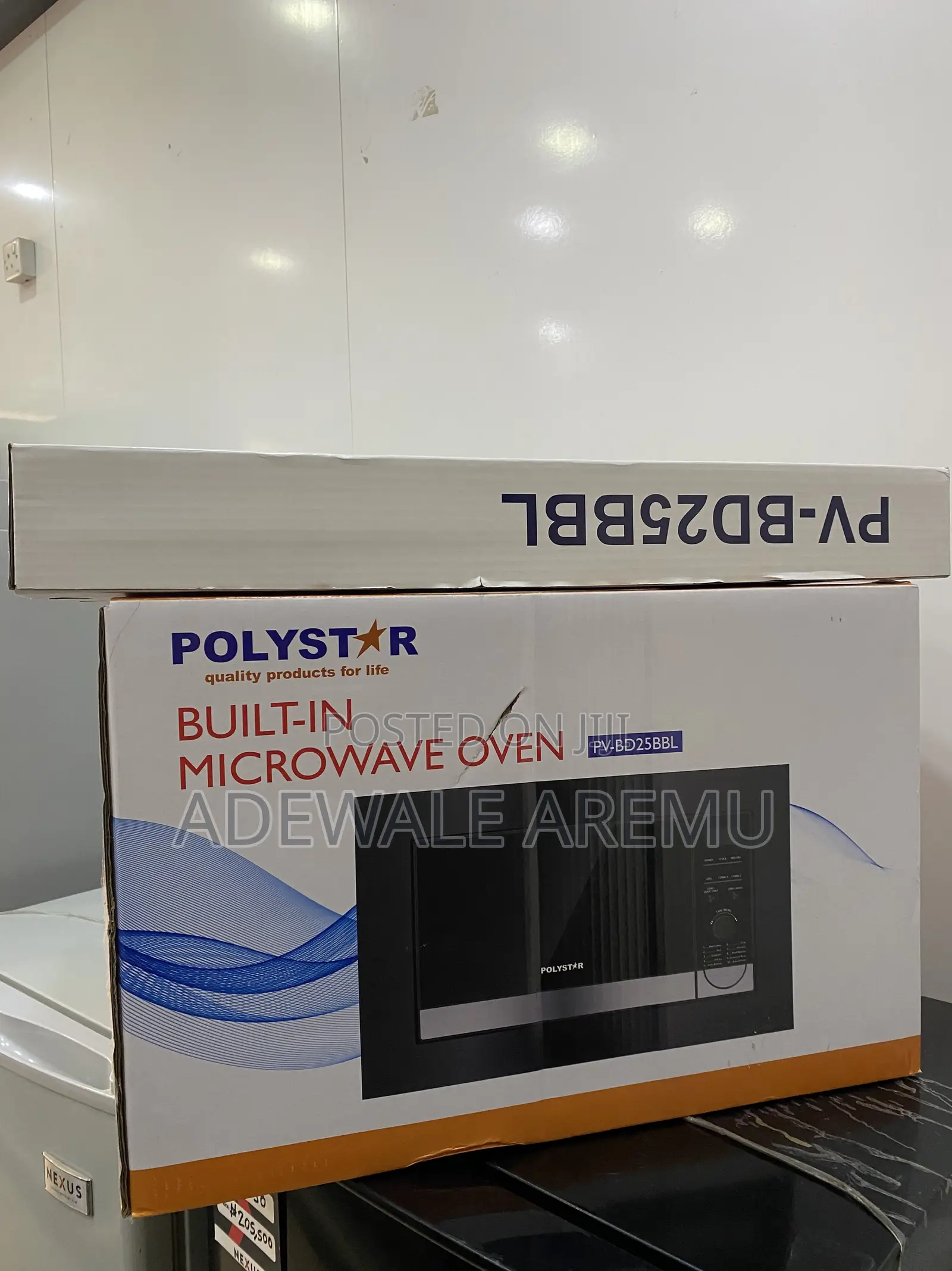 Polystar Built-in Microwave 25litres