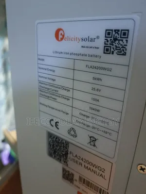 Felicity Lithium Ion Battery 5kwh 24V FLA