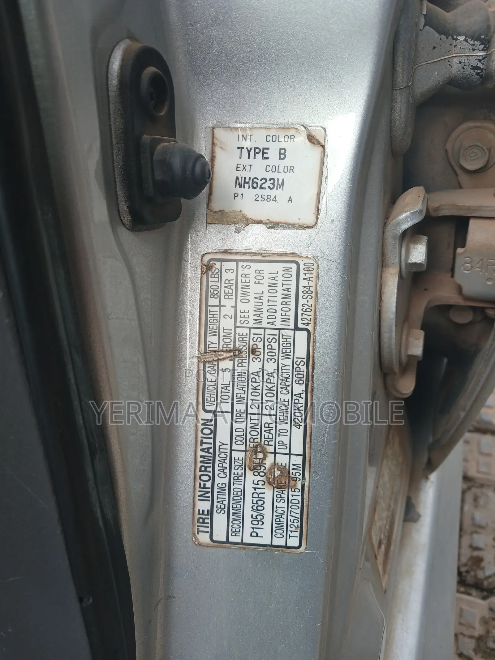 Honda Accord LX Automatic 2002 Silver