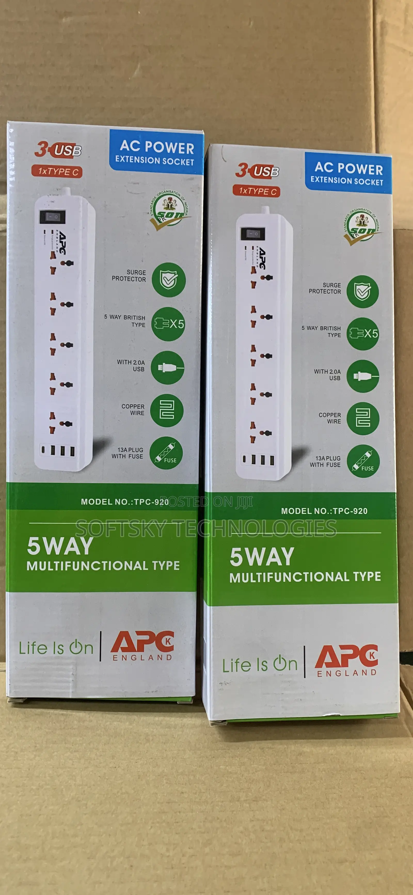 APC 5 Outlet Surge Extension