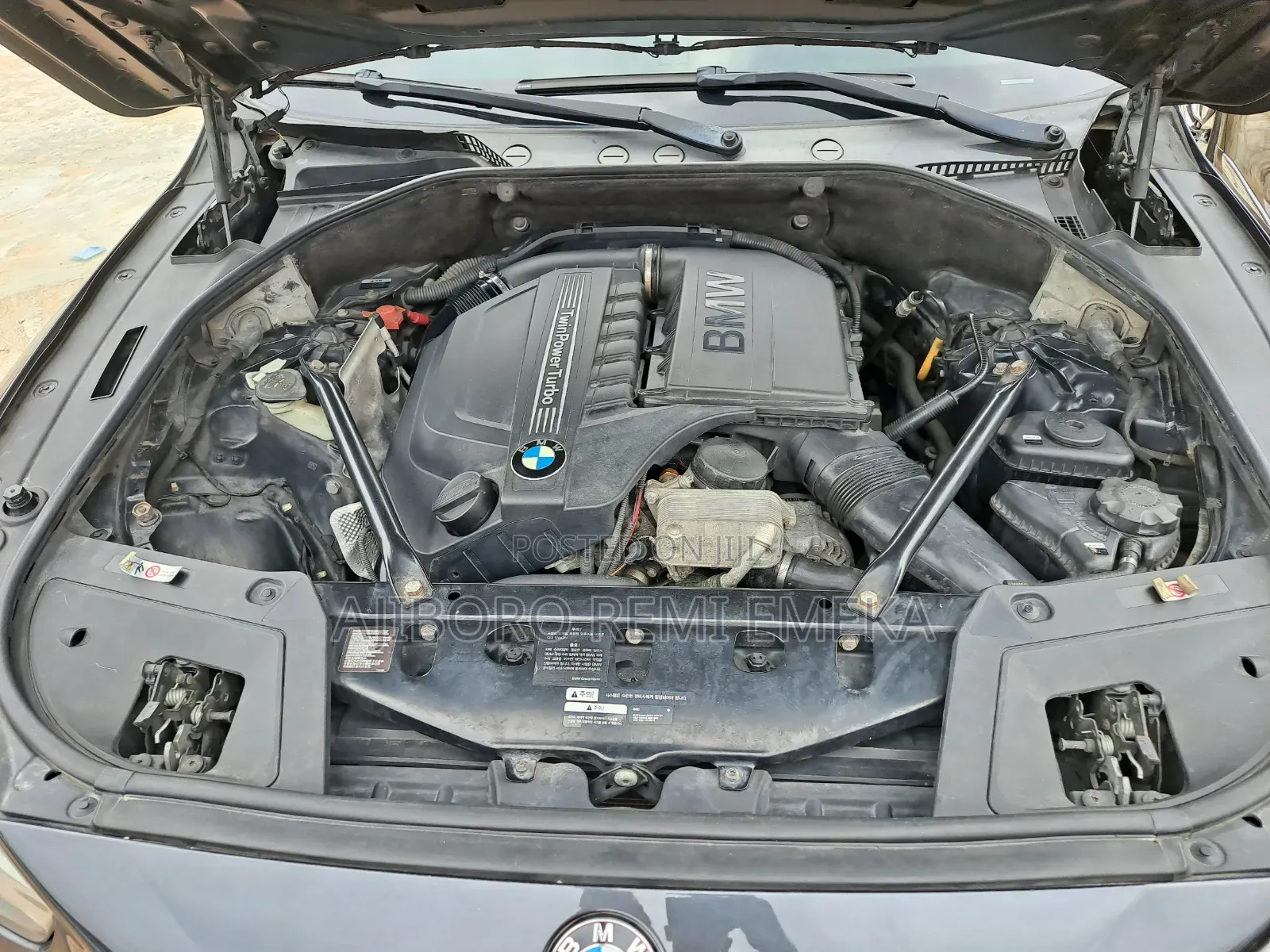 BMW 535i 2011 Gray