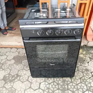 Midea Standing Uk Used 4 Gas Cooker With Large Oven 60x65