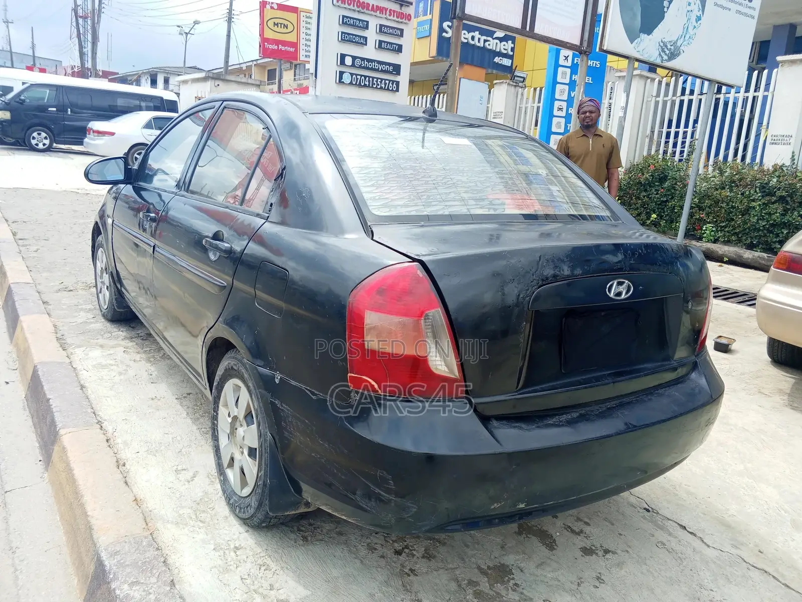 Hyundai Accent 2007 Black
