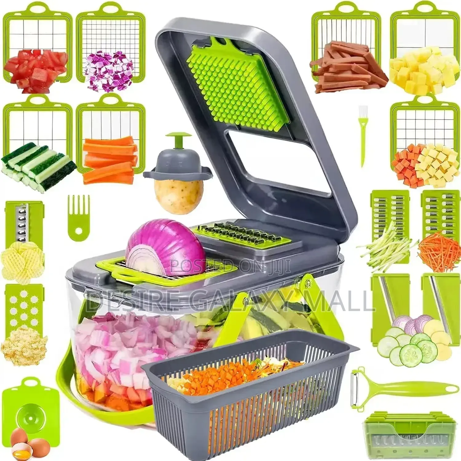 XVIP EXCLUSIVE QUALITY 22-in-1 Vegetable Multi-Chopper