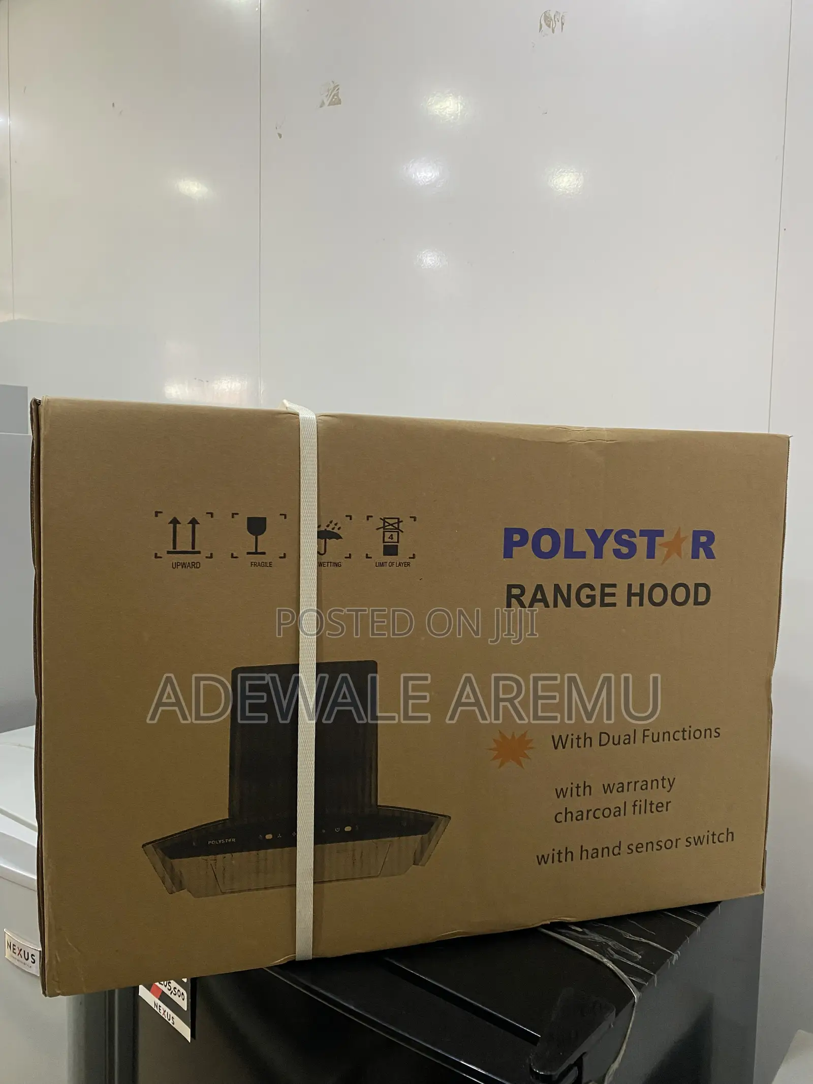 Polystar 60cm 4 Burner Curve Heat Extractor