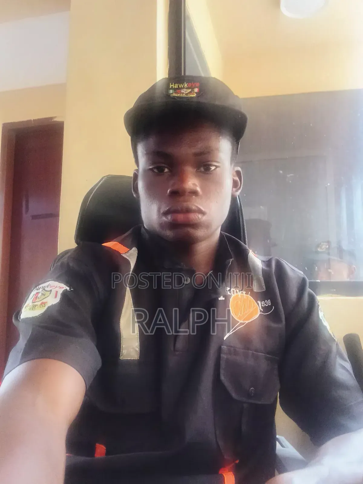 A Young and Gallant Security Personnel