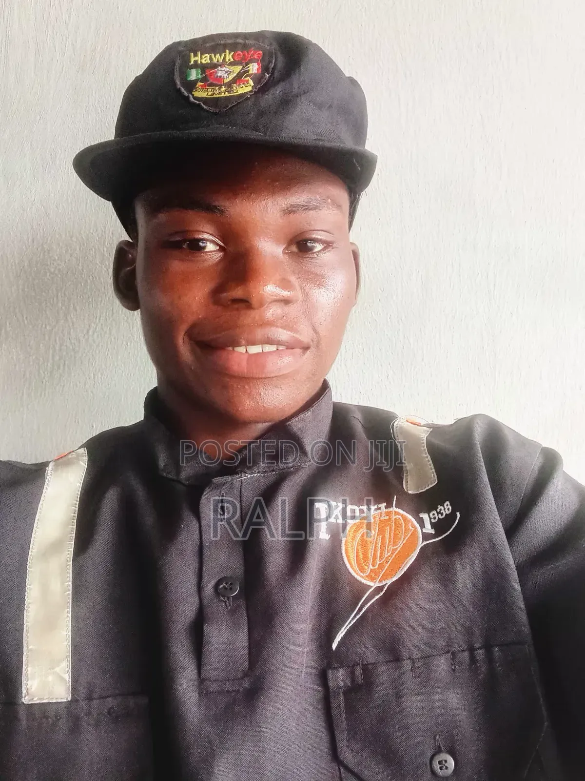 A Young and Gallant Security Personnel