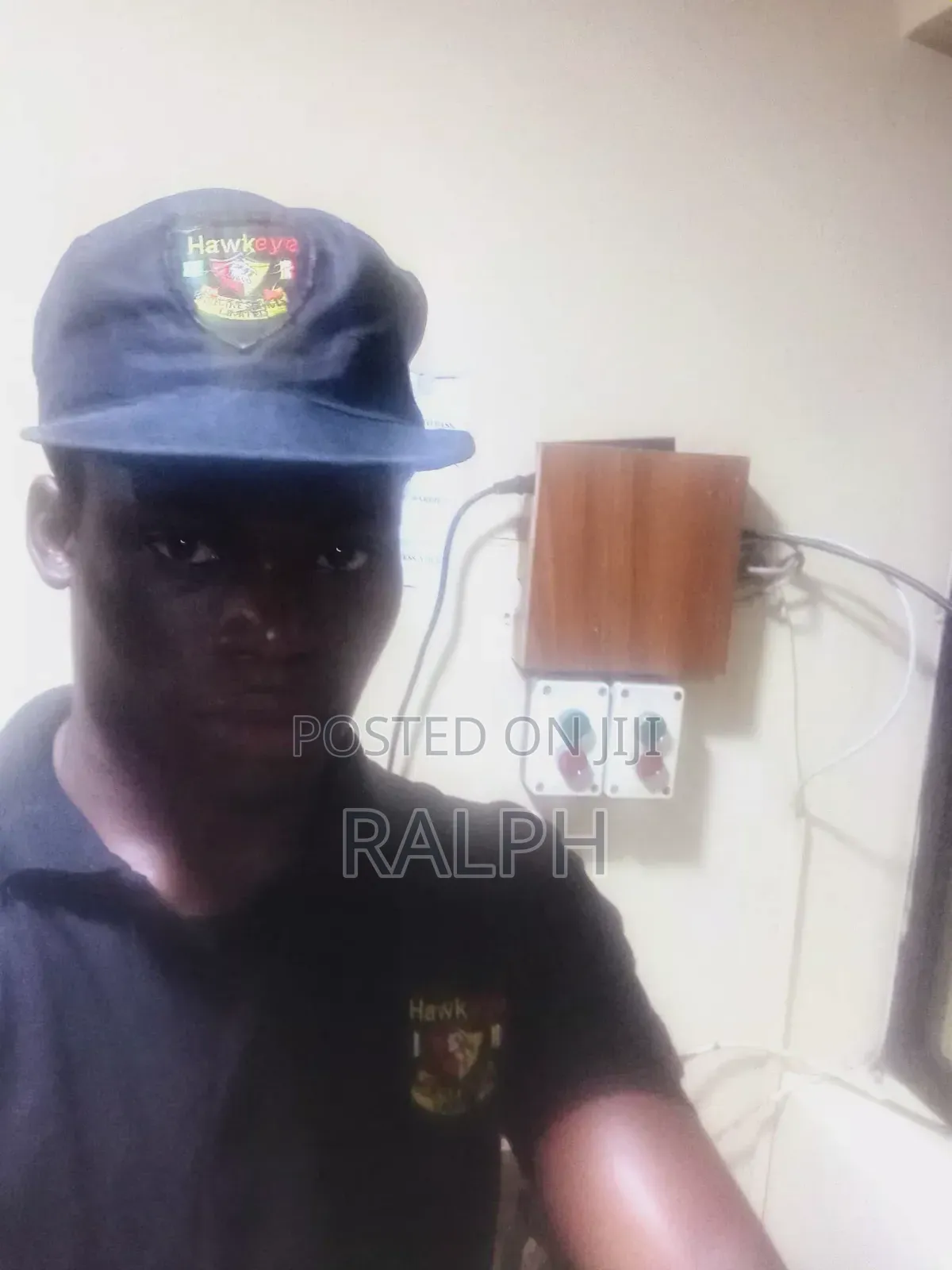 A Young and Gallant Security Personnel