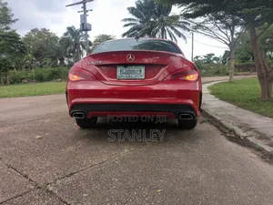 Mercedes-Benz CLA-Class 2015 Red