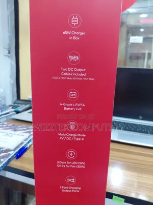 Itel Energy 130w Portable Power Station