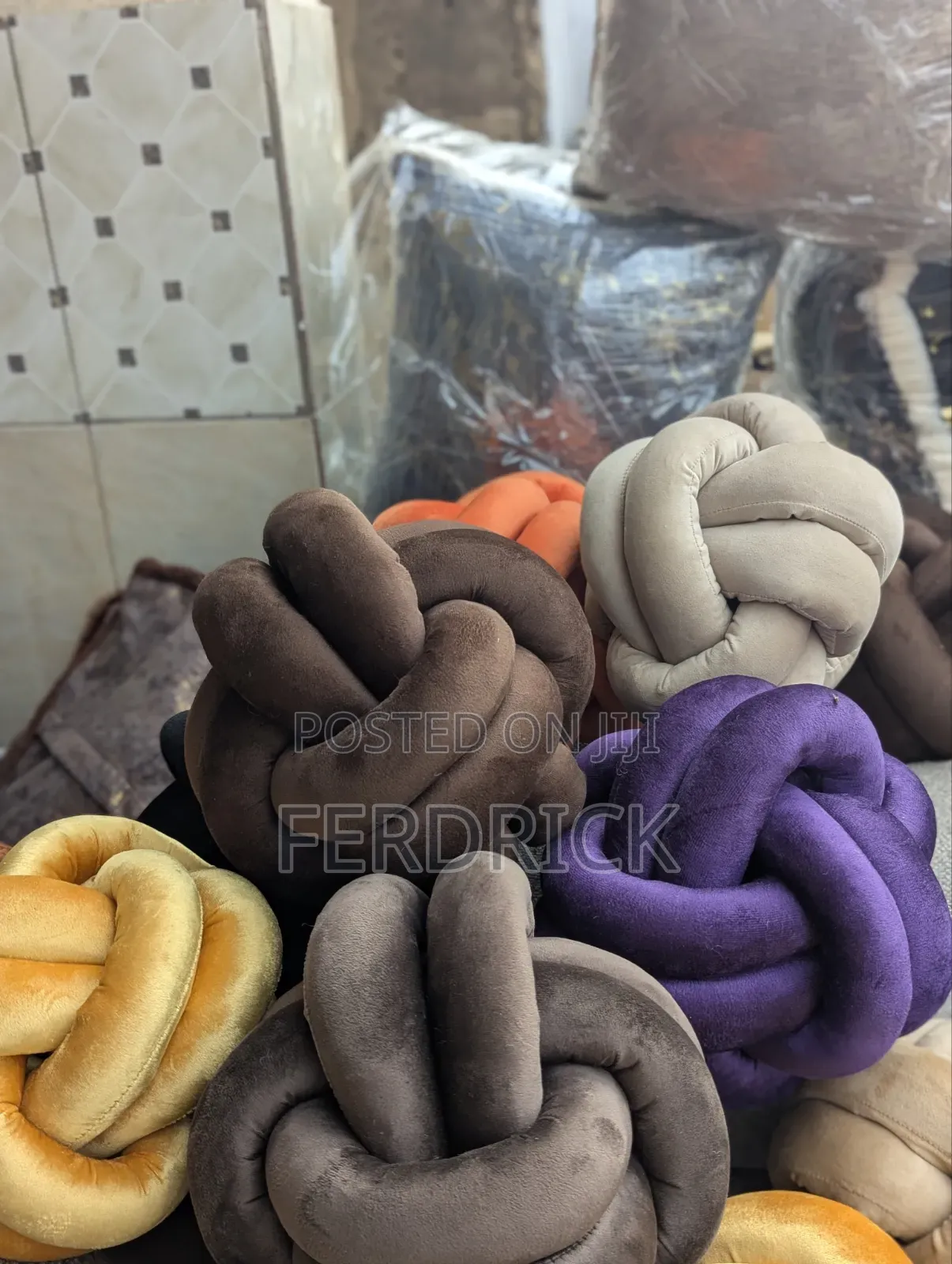 Fiber Throw Pillows for Living Room Sofas