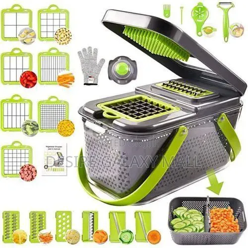 XVIP EXCLUSIVE QUALITY 22-in-1 Vegetable Multi-Chopper