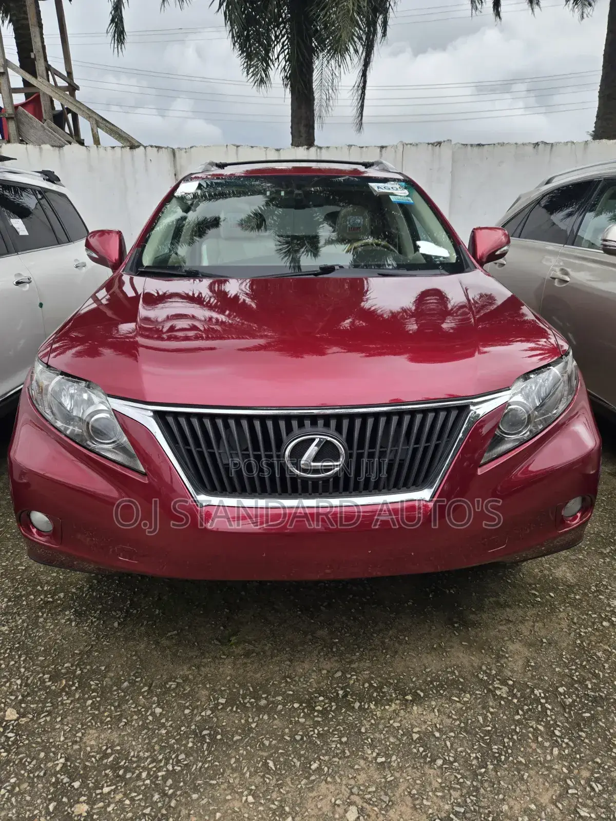 Lexus RX 2011 Red