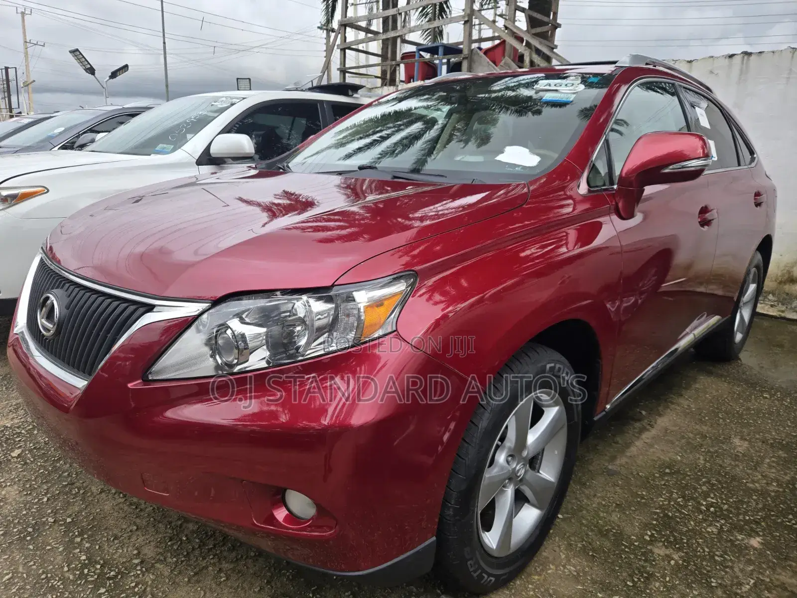 Lexus RX 2011 Red