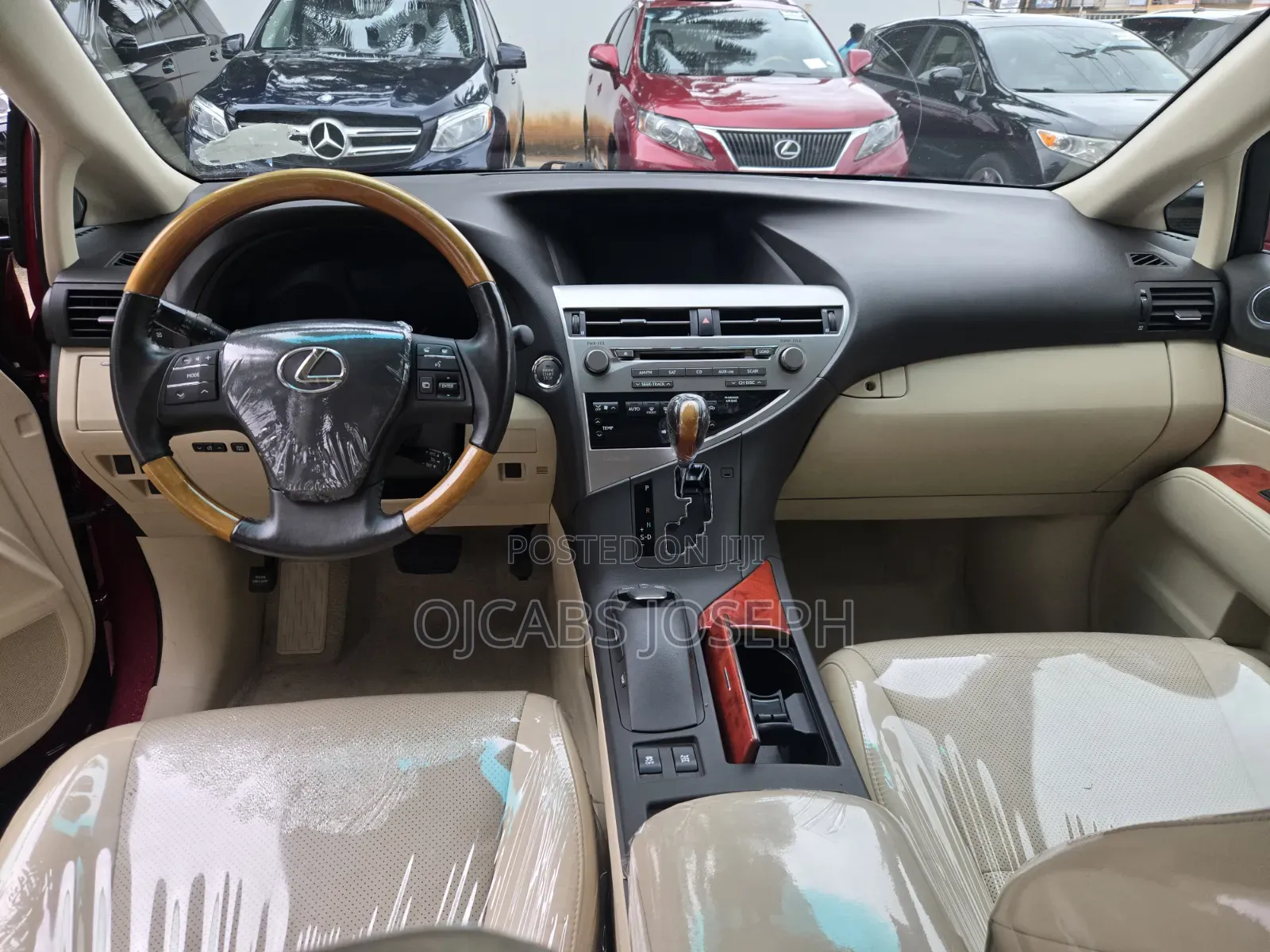 Lexus RX 2011 Red