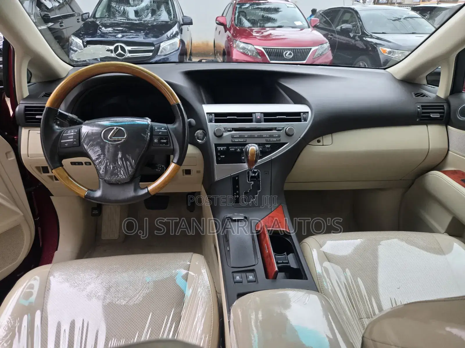 Lexus RX 2011 Red