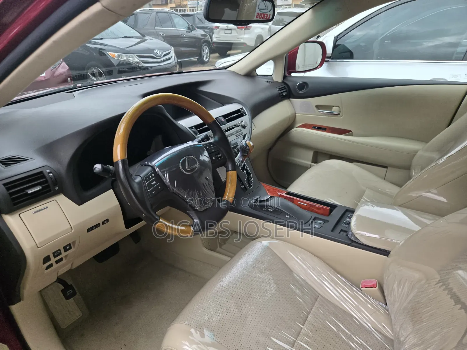 Lexus RX 2011 Red