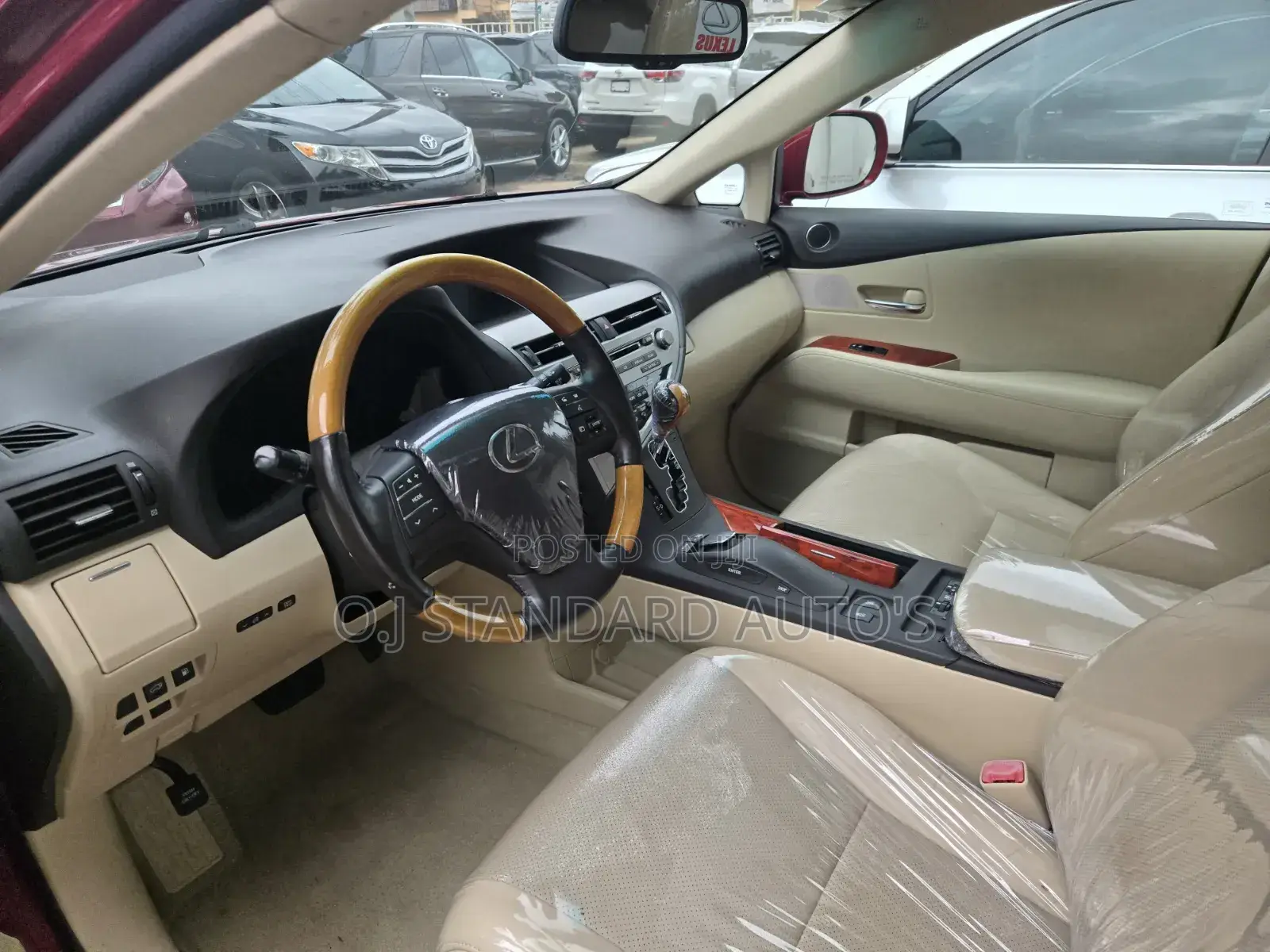 Lexus RX 2011 Red