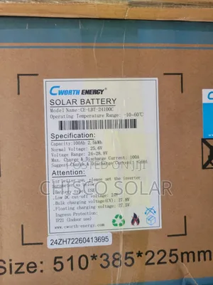 2.5kwh 24v Lithium Battery