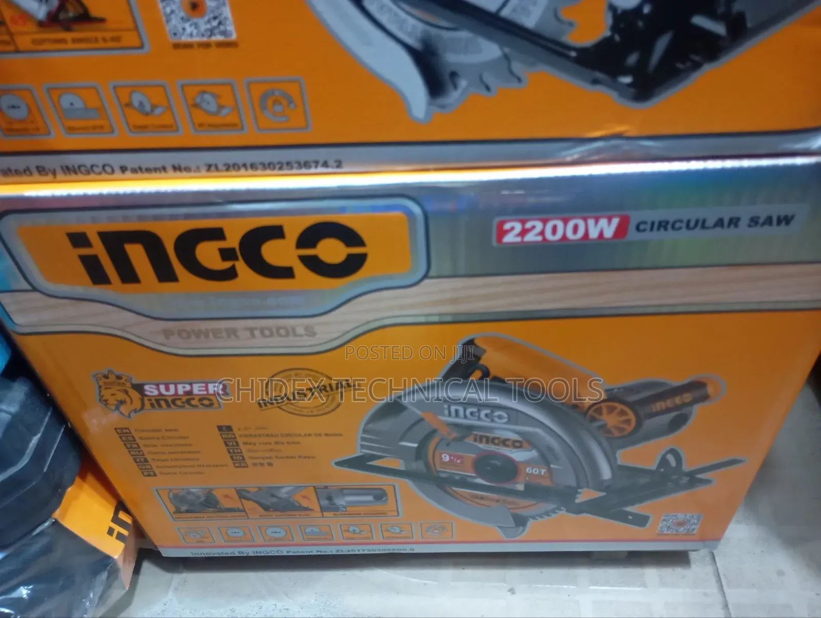 Circular Saw INGCO 9" 2200w