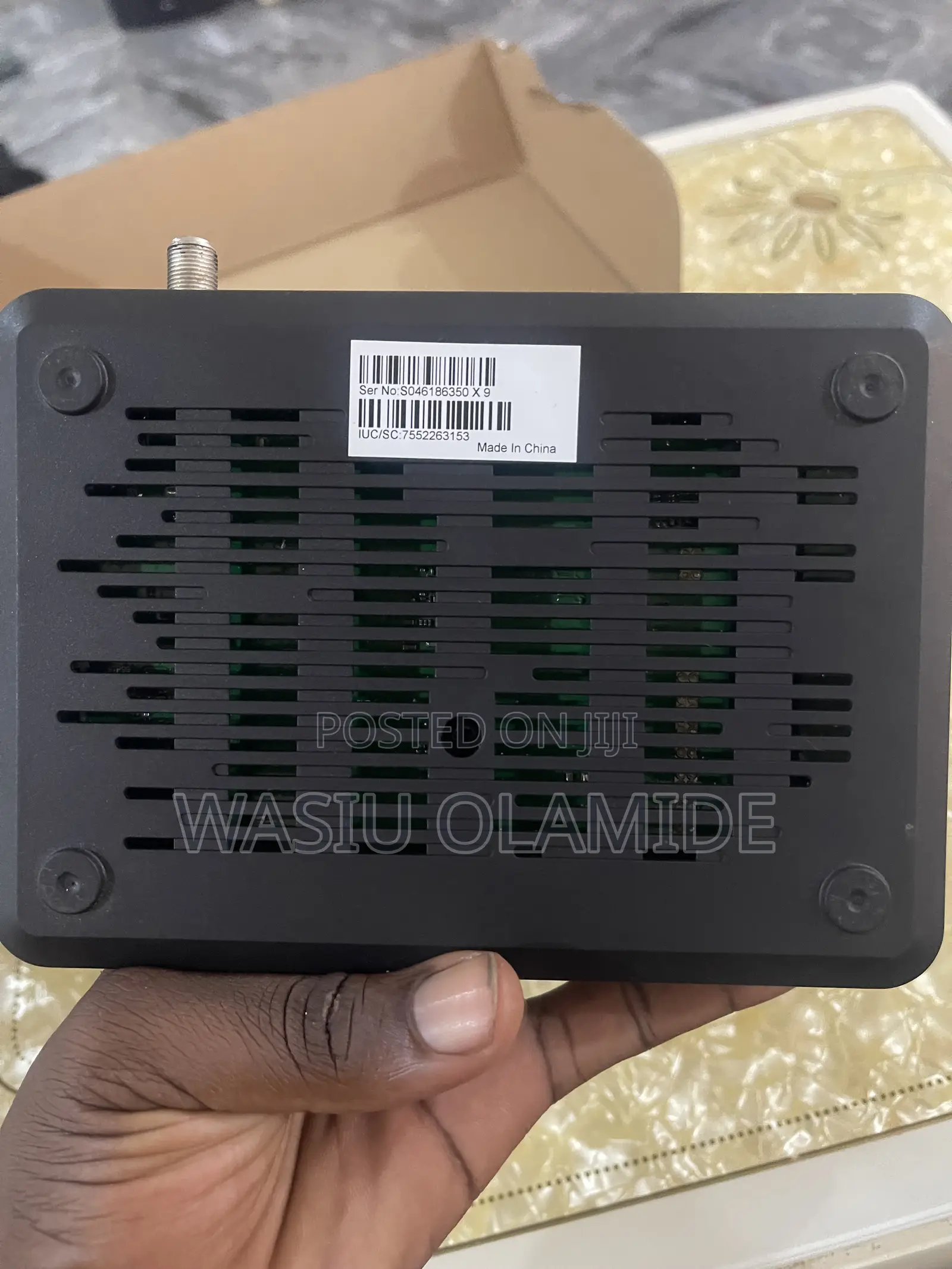 DSTV HD Decoder With the Dish and Accessories