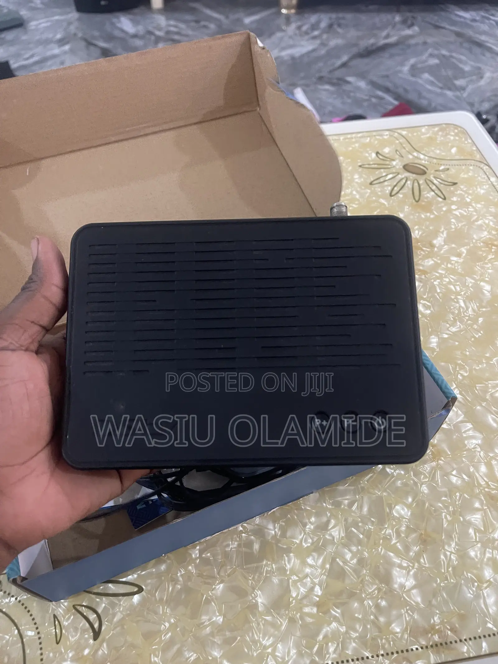 DSTV HD Decoder With the Dish and Accessories