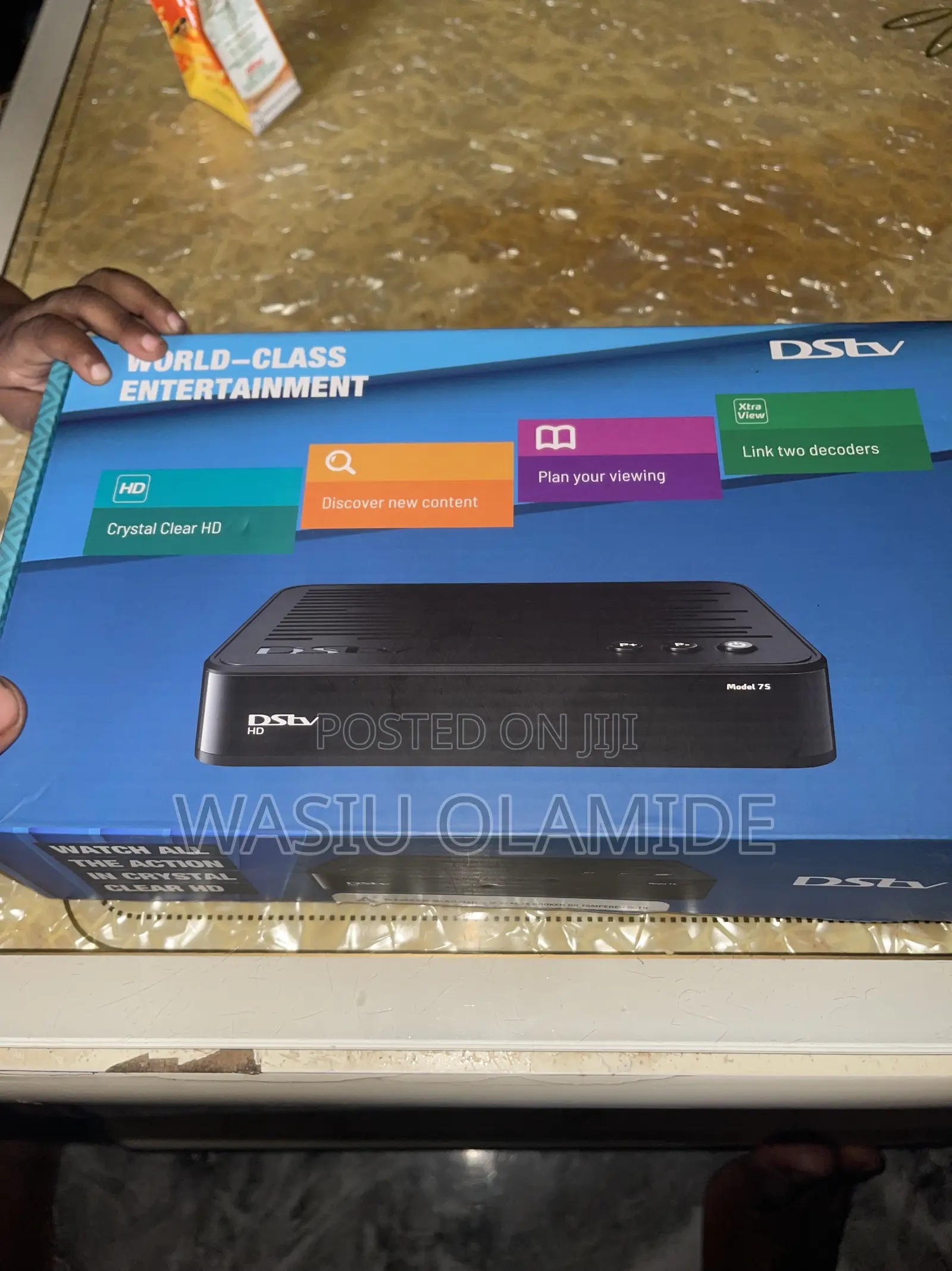 DSTV HD Decoder With the Dish and Accessories