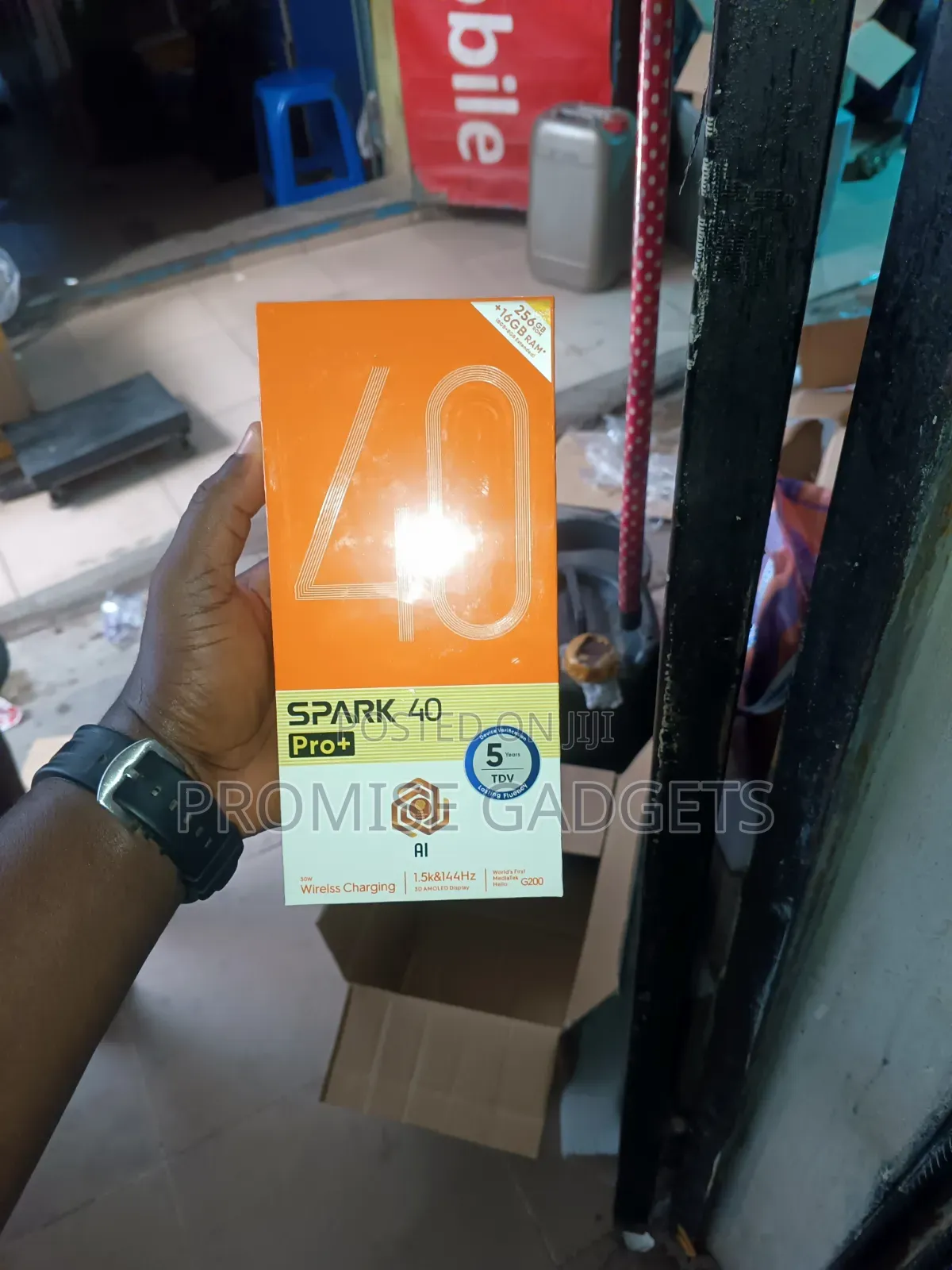 New Tecno Spark 40 Pro+ 256 GB