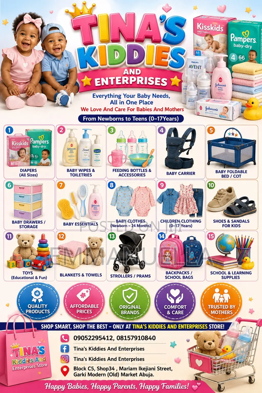 Mothercare Products