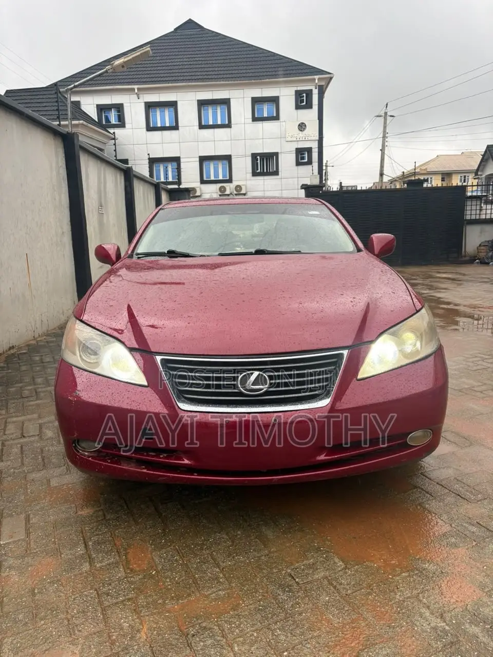 Lexus ES 350 2008 Red