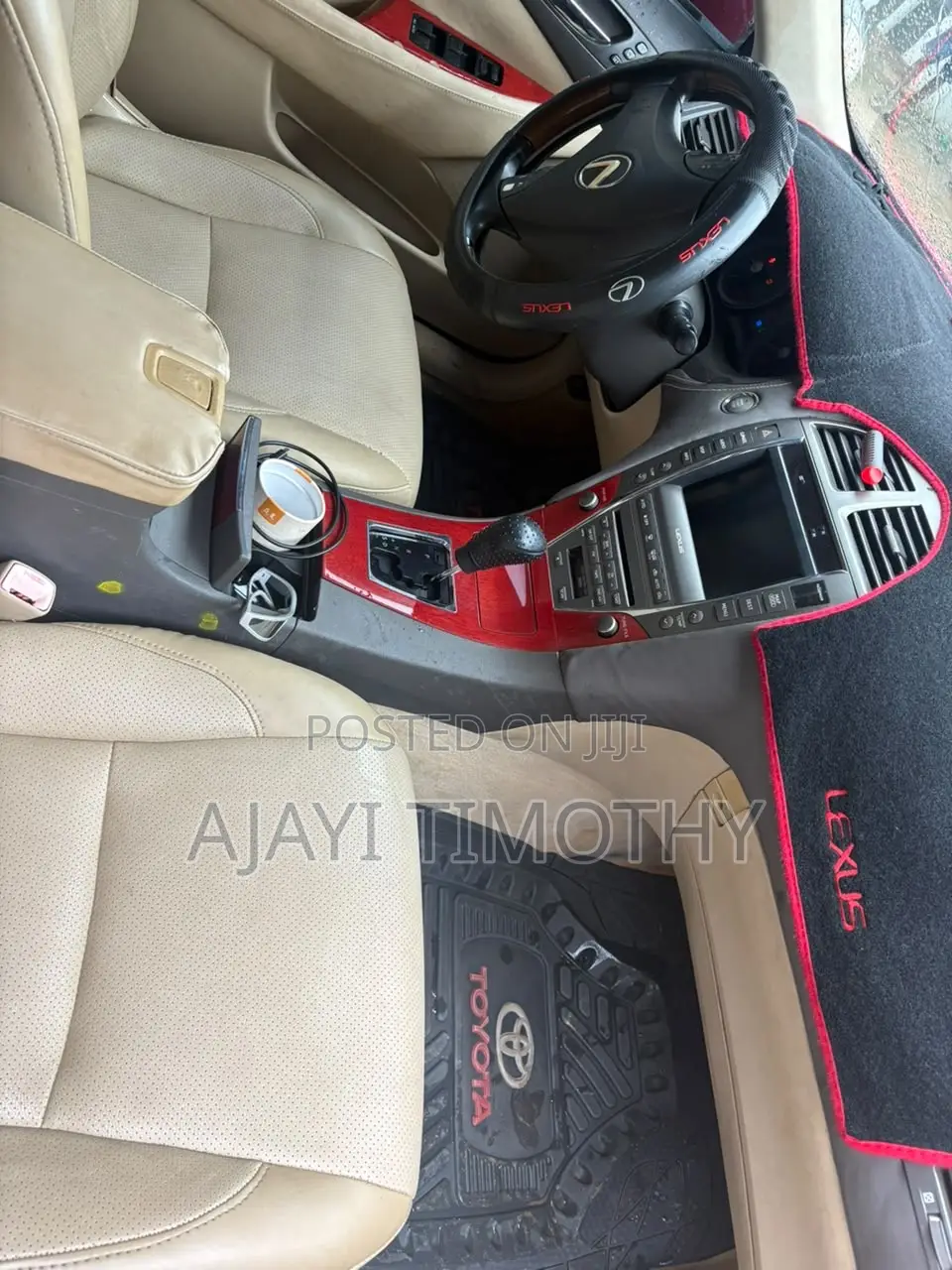 Lexus ES 350 2008 Red