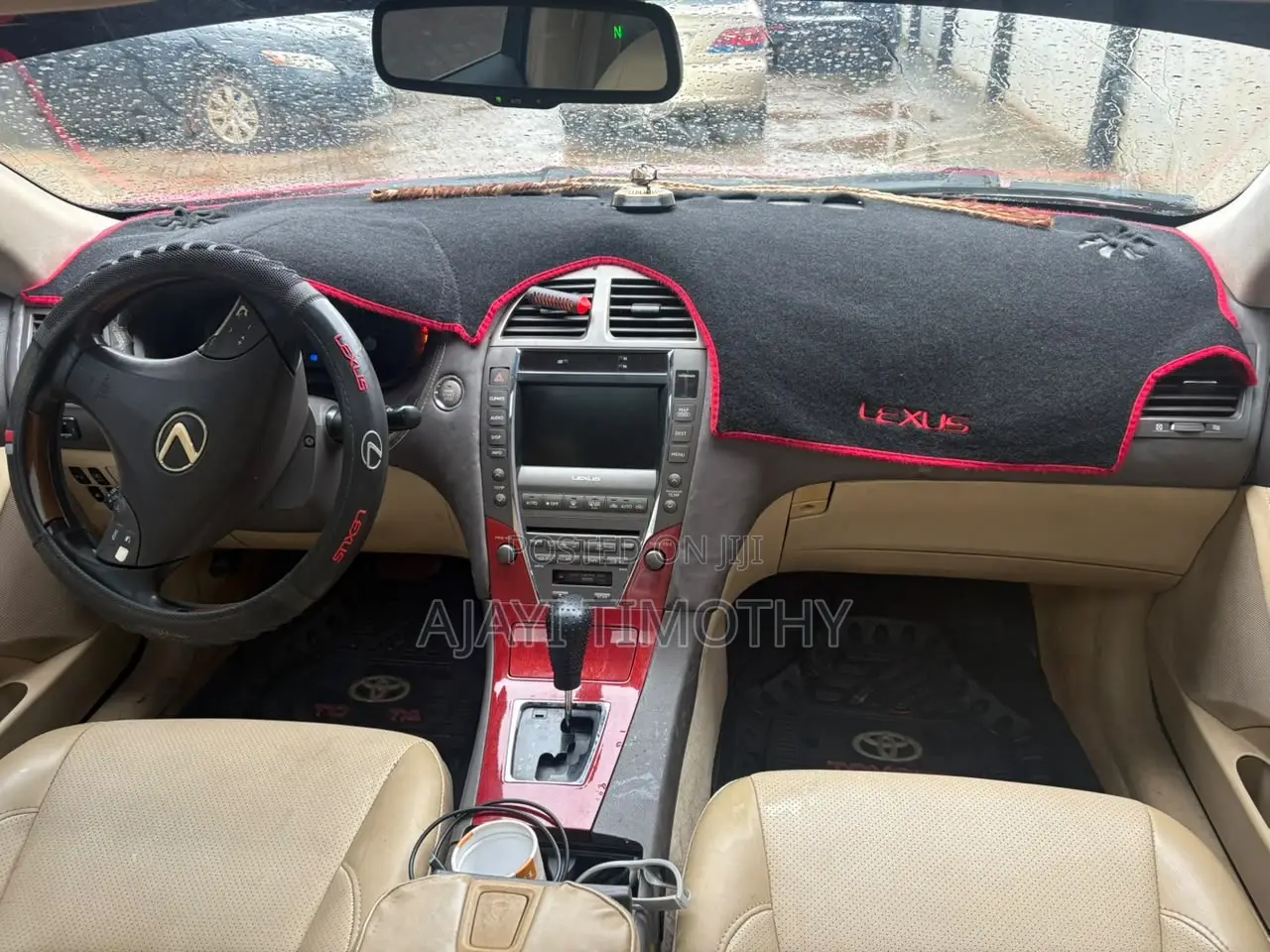 Lexus ES 350 2008 Red