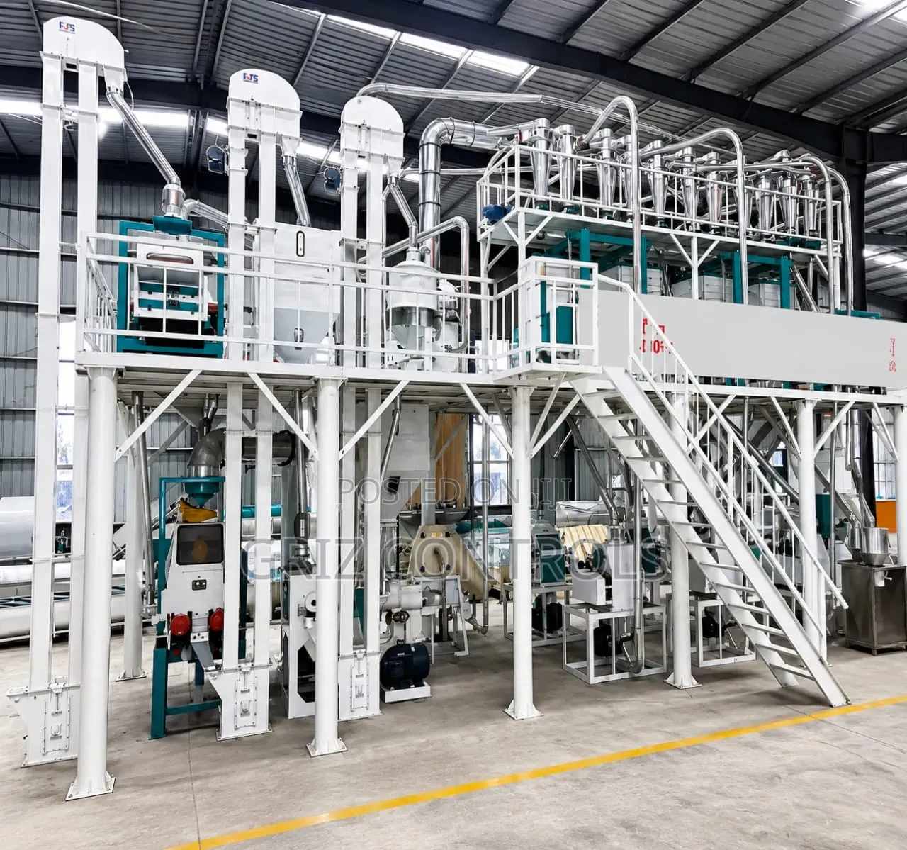 GRIZ CONTROLS Corn Flour Milling Plant