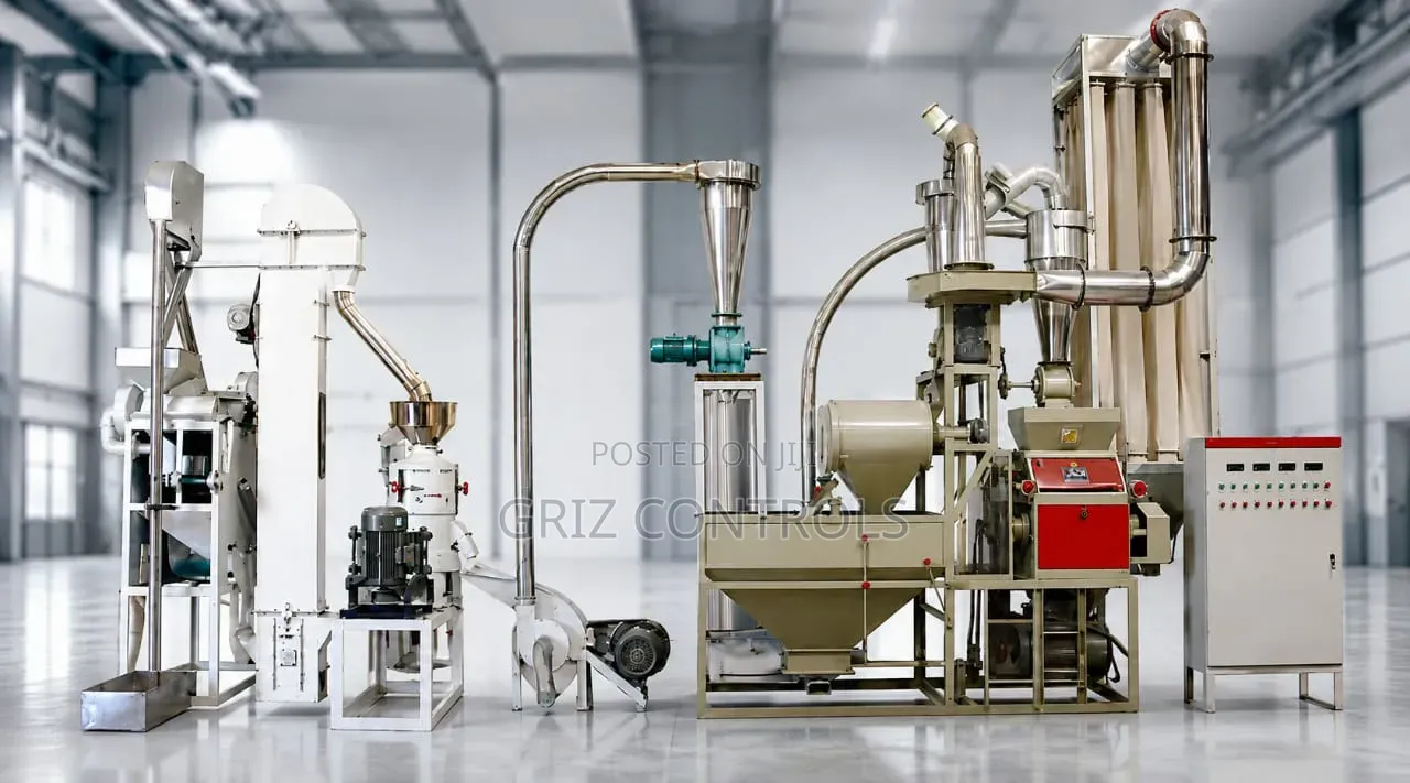 GRIZ CONTROLS Corn Flour Milling Plant