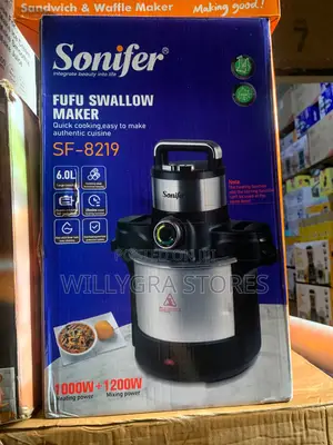 Sonifer Luxurious Automatic Fufu Maker All-in-One Swallow Machine