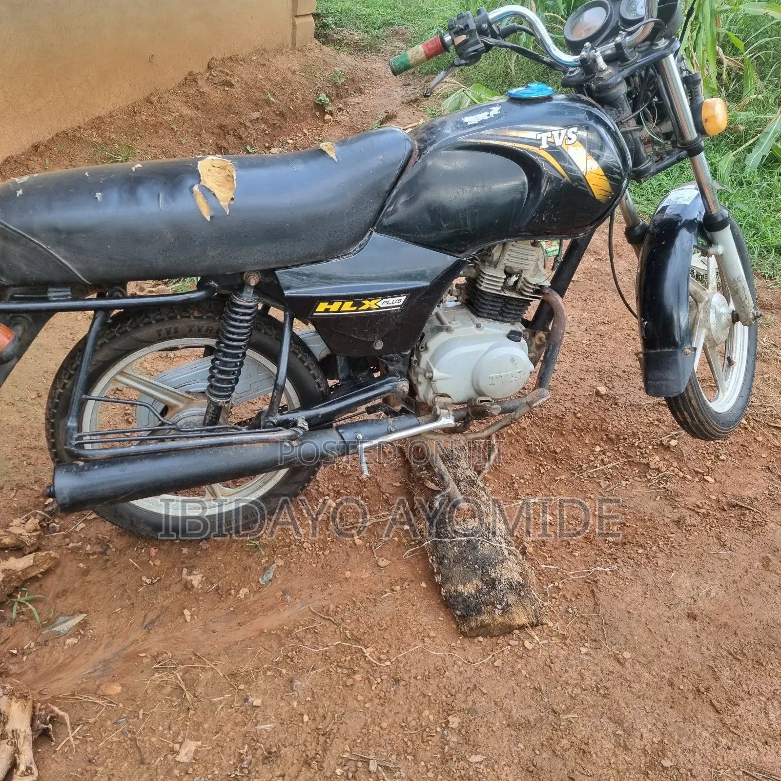 TVS HLX Plus ES 2021 Black