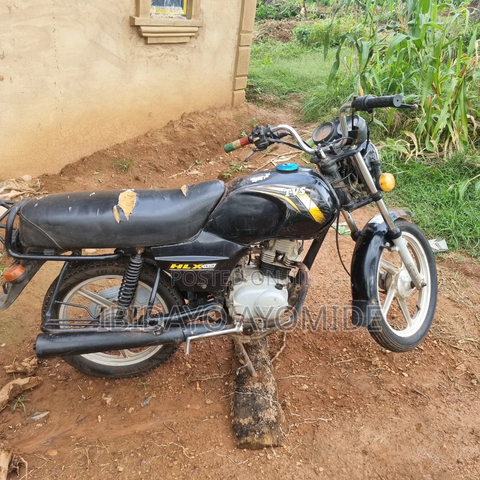TVS HLX Plus ES 2021 Black