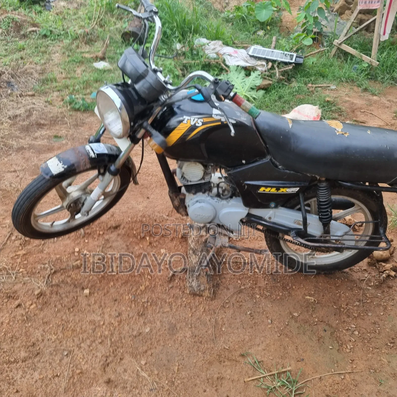 TVS HLX Plus ES 2021 Black