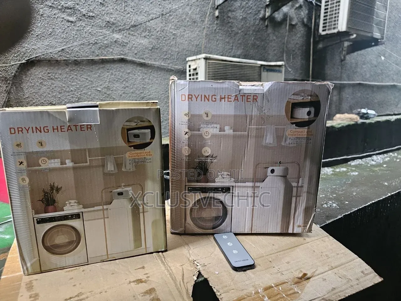 Cloth Drying Heater With Remote Control - Big Size