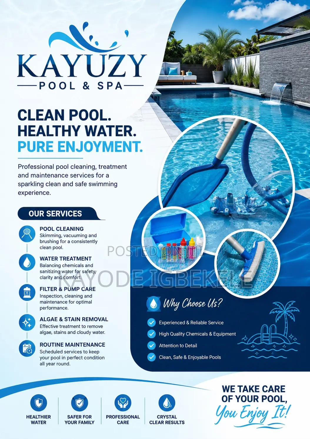Pool Cleaning and Treatment