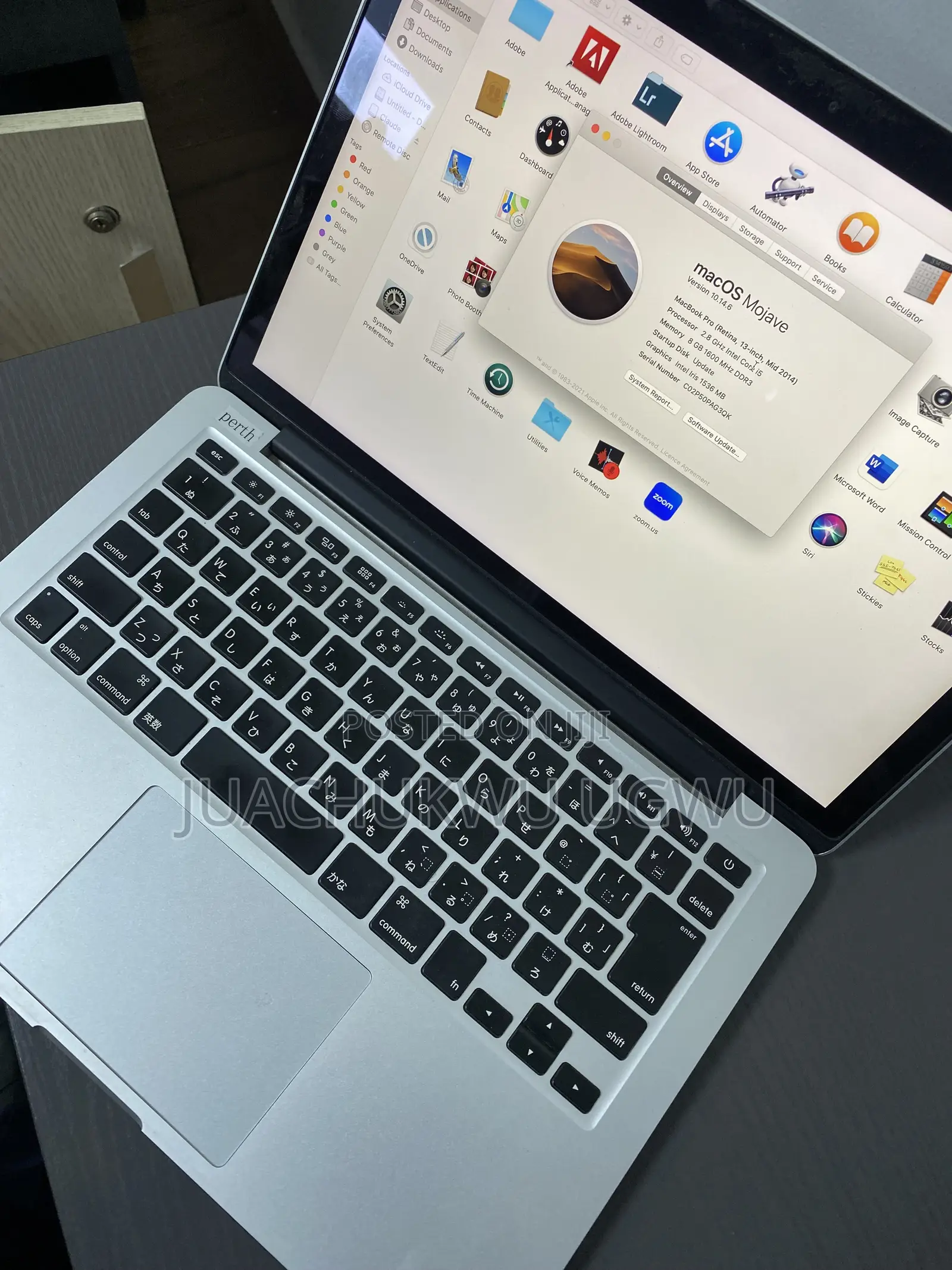 Laptop Apple MacBook Pro 2015 8GB Intel Core i5 SSD 128GB