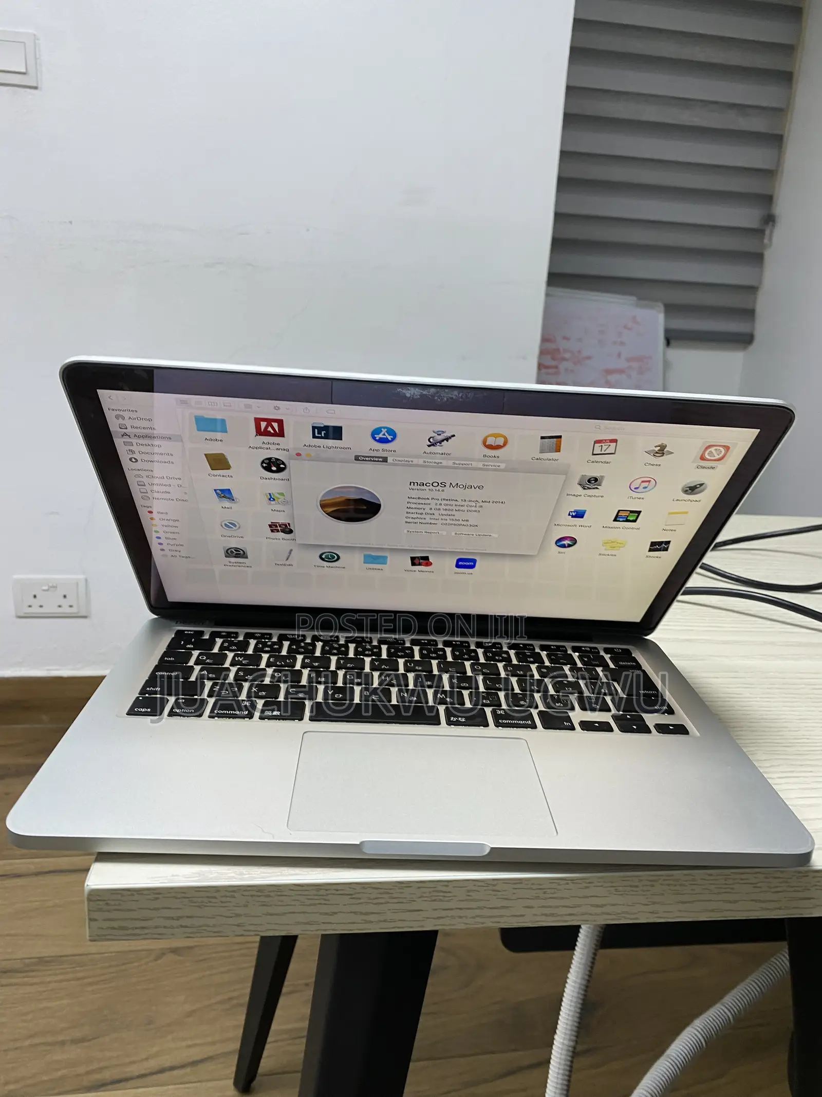 Laptop Apple MacBook Pro 2015 8GB Intel Core i5 SSD 128GB