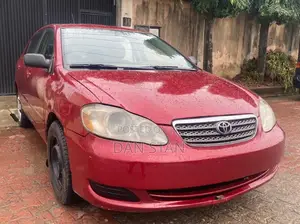 Toyota Corolla 2005 Red