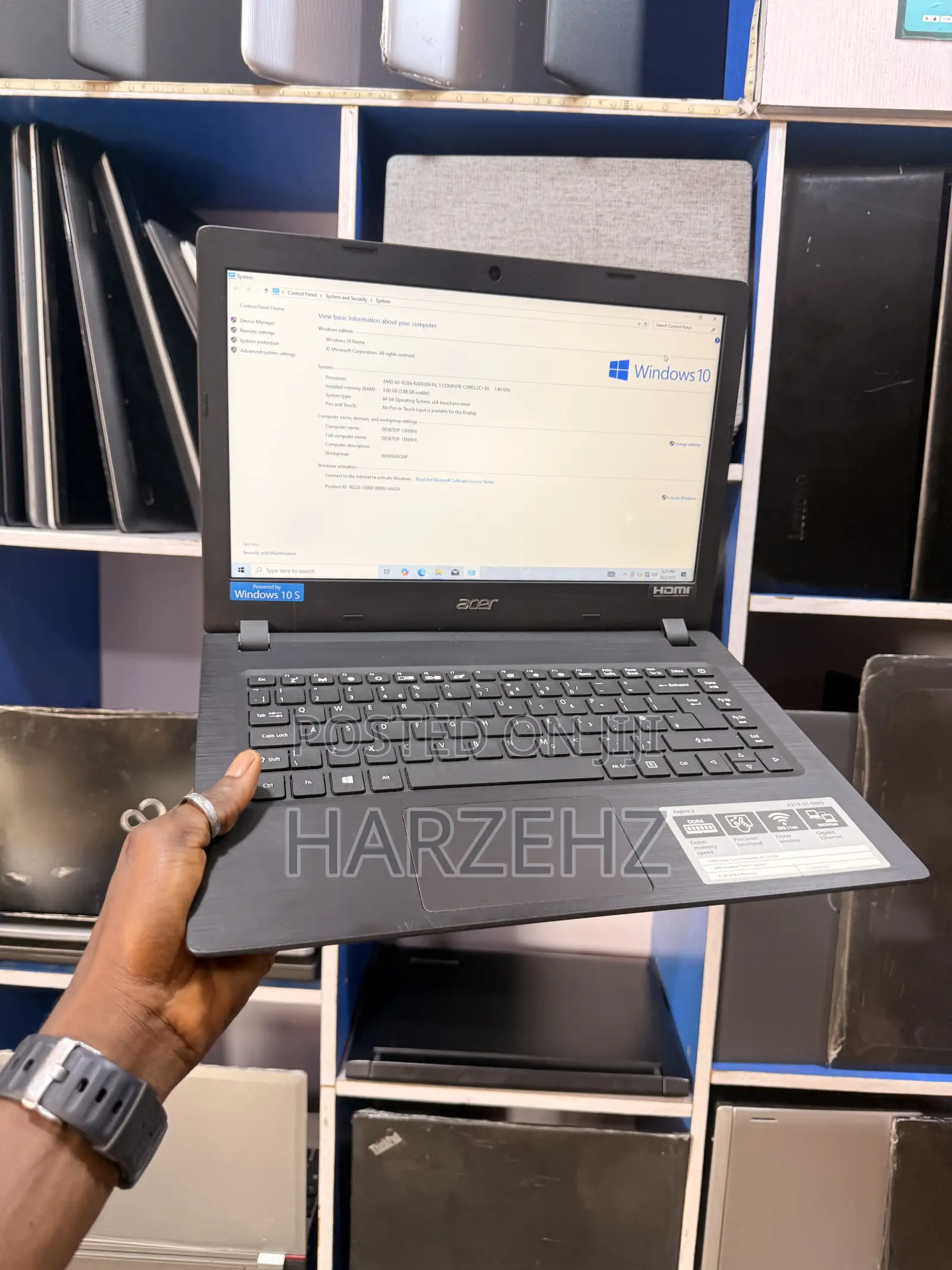 Laptop Acer Aspire 3 4GB SSD 128GB