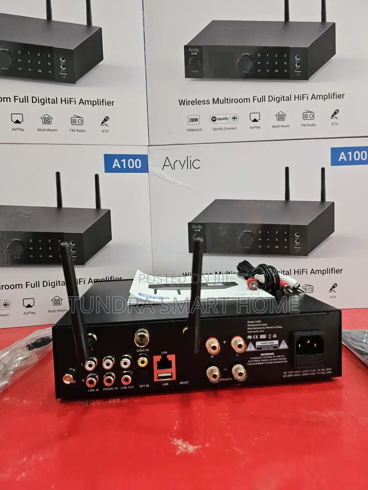 Arylic Wireless Multiroom Streaming Amplifier A100