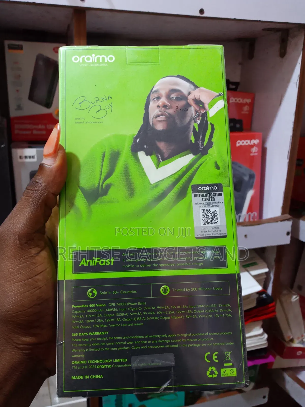 Oraimo 40000mah