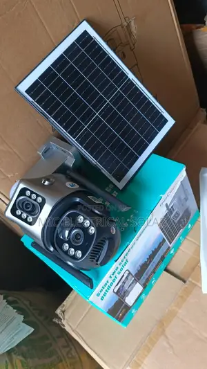 Solar PTZ Camera Dual Lens
